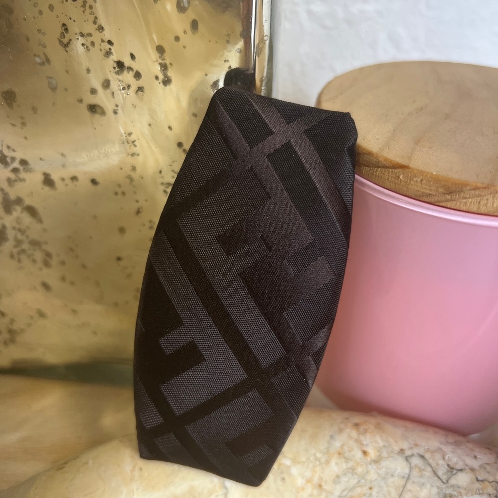 Pre-Owned Fendi Zucca Barrette Hair Clip